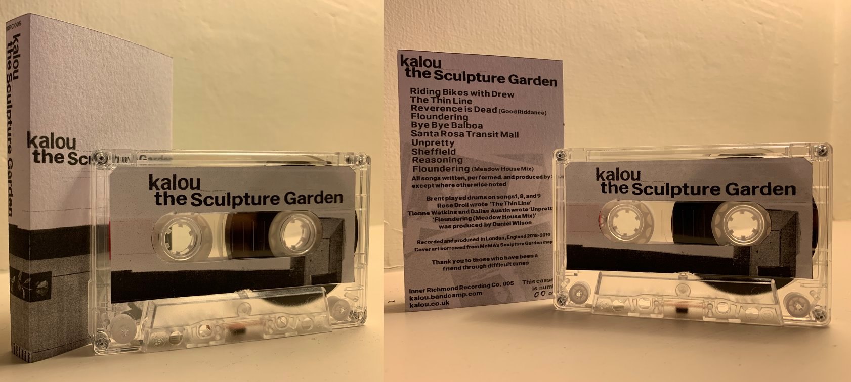 the sculpture garden cassettes