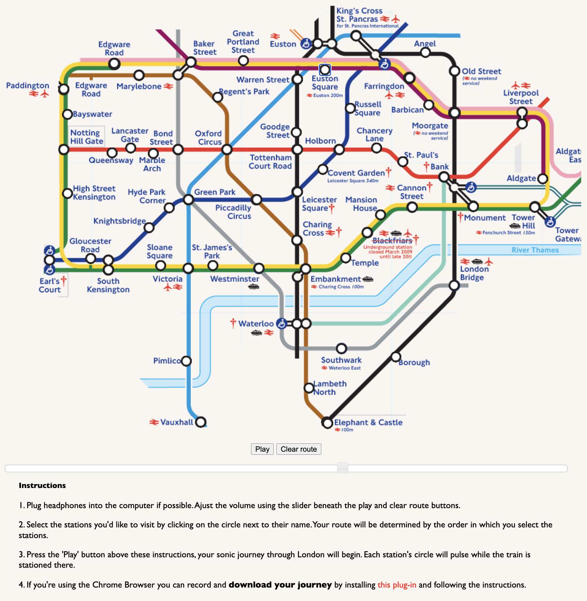 sonic tube map image